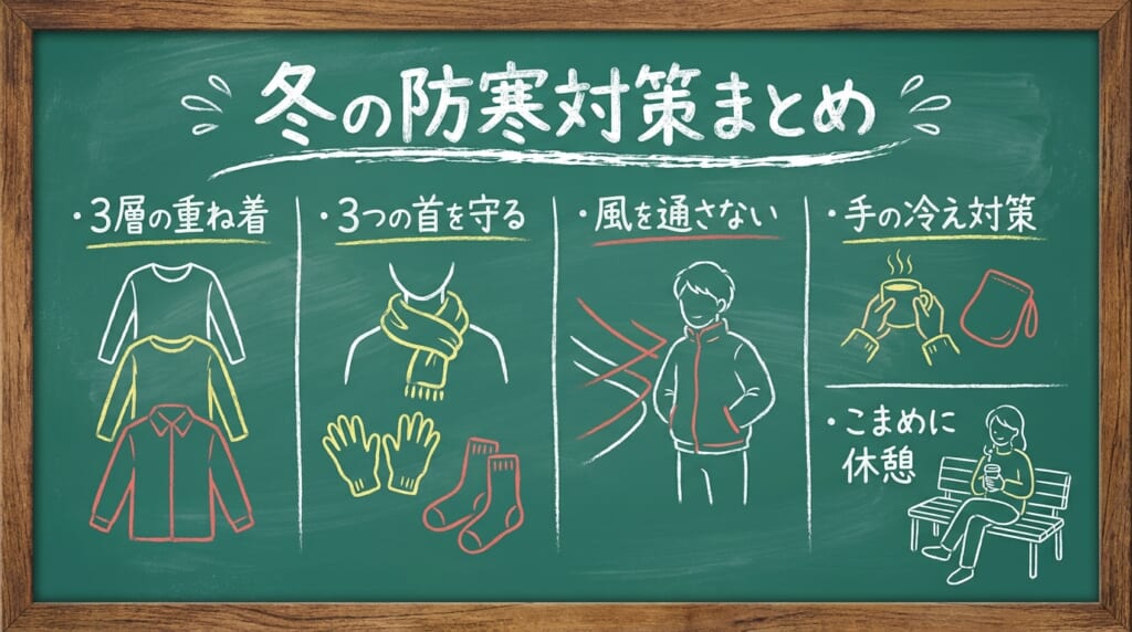 バイクの冬の防寒対策まとめ